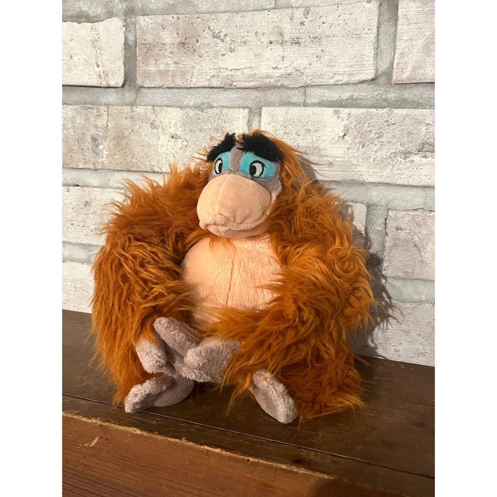 Jungle Book King Louie Plush Orangutan Stuffed Toy 7" Authentic Disney Parks